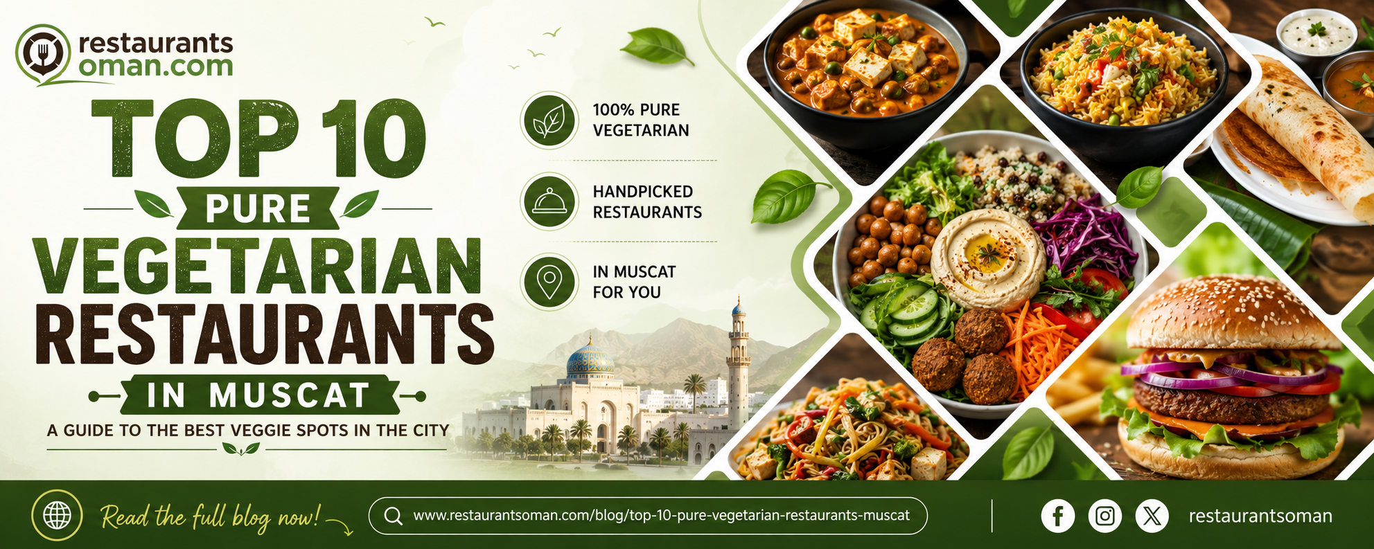 Top 10 Pure Vegetarian Restaurants in Muscat